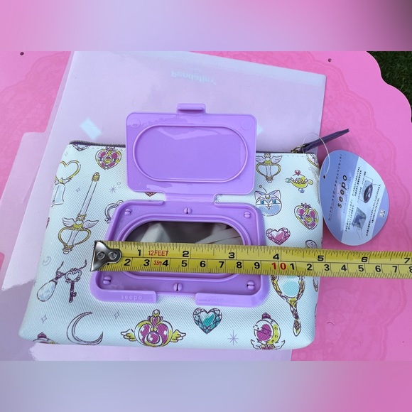 Pretty Guardian Sailor Moon Eternal Make Up Pouch Cosmetic Case Seppo - Picture 4 of 11